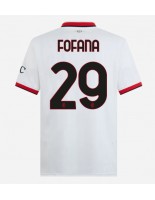 AC Milan Youssouf Fofana #29 Vieraspaita 2024-25 Lyhythihainen